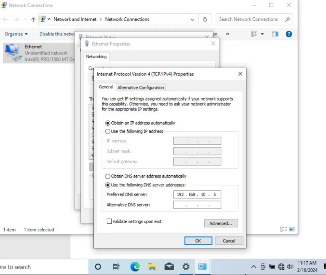 Step 14 - Enable DHCP